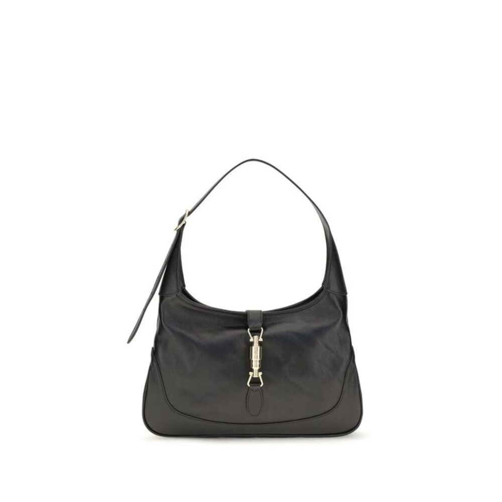 Gucci Black Goatskin Shoulder Women's Bag